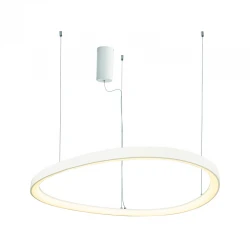ΚΡΕΜΑΣΤΟ Φ/Σ LED 73W CCT 5800LM HARMONY ΛΕΥΚΟ ΑΛΟΥΜΙΝΙΟ IP20 D80XH120CM ACA