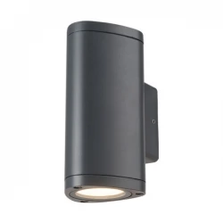 CREE High Light LED Απλίκα Εξωτερικού Χώρου Σε Σκούρο Γκρι Up-Down 6W IP54 ALBI - ACA