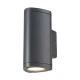 CREE High Light LED Απλίκα Εξωτερικού Χώρου Σε Σκούρο Γκρι Up-Down 6W IP54 ALBI - ACA