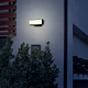 OSRAM LED Απλίκα Εξωτερικού Χώρου Σε Σκούρο Γκρι 13W IP65 ARAS - ACA