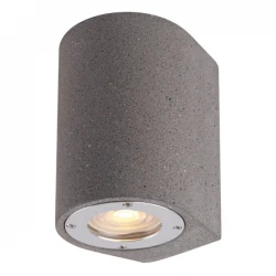 Απλίκα Σποτ Εξωτερικού Χώρου Από Τσιμέντο Σε Μαύρο Χρώμα 1x GU10 IP65 ARETE - ACA