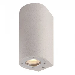 Απλίκα Σποτ Εξωτερικού Χώρου Από Τσιμέντο Σε Λευκό Χρώμα Up-Down 2x GU10 IP65 ARETE - ACA