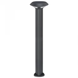 OSRAM LED Κολωνάκι Εξωτερικού Χώρου Σκούρο Γκρι 80cm 7W IP54 BERKA- ACA