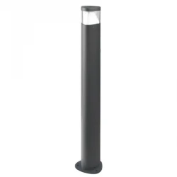 OSRAM LED Κολωνάκι Εξωτερικού Χώρου Σκούρο Γκρι 80cm 7W IP54 EDEN - ACA