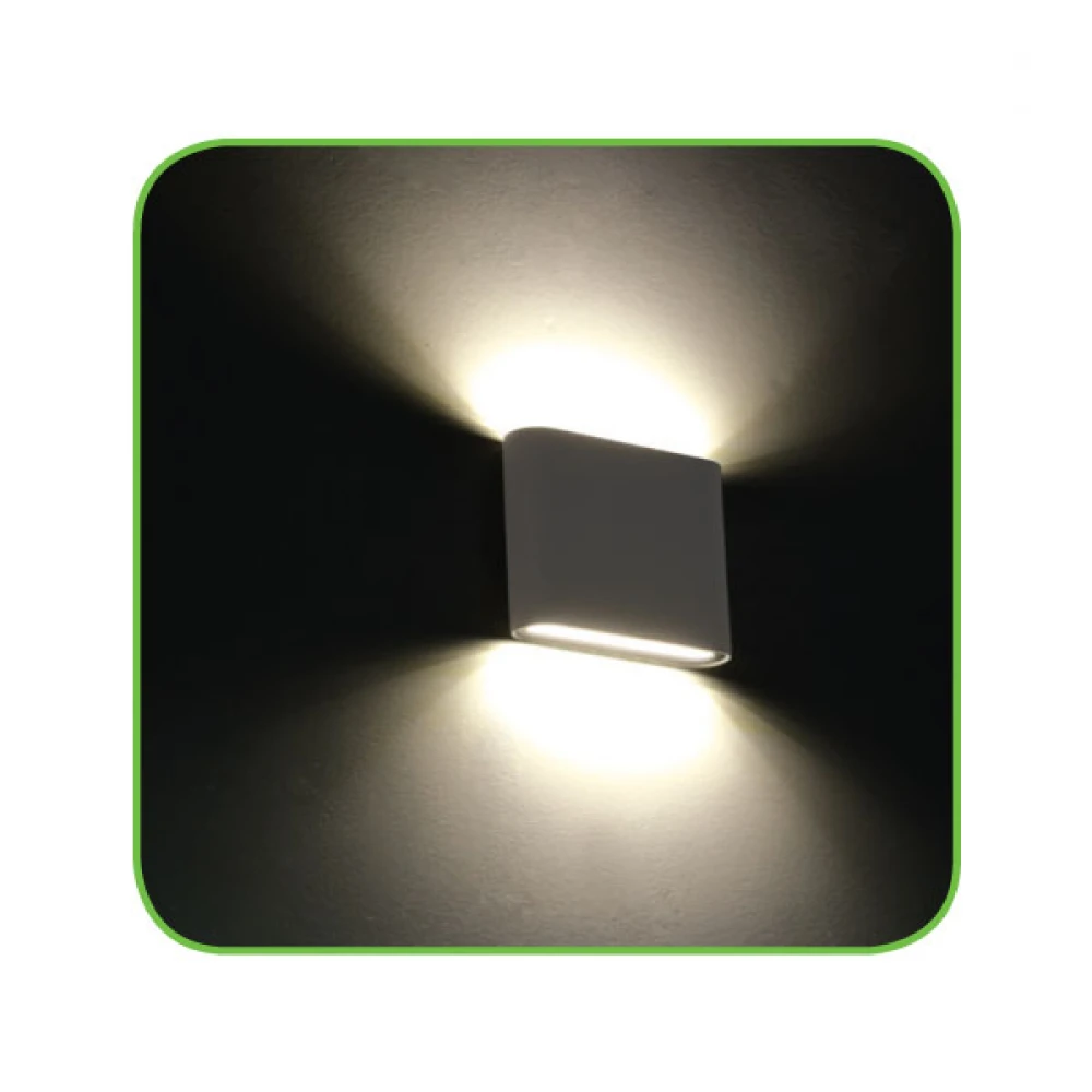 EDISON LED Απλίκα Εξωτερικού Χώρου Ανθρακί 7W IP54 MAIDA-S ACA