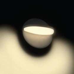 LED Epistar Απλίκα Εξωτερικού Χώρου Περιστρεφόμενη Σε Σκούρο Γκρι 16W IP65 MISA - ACA