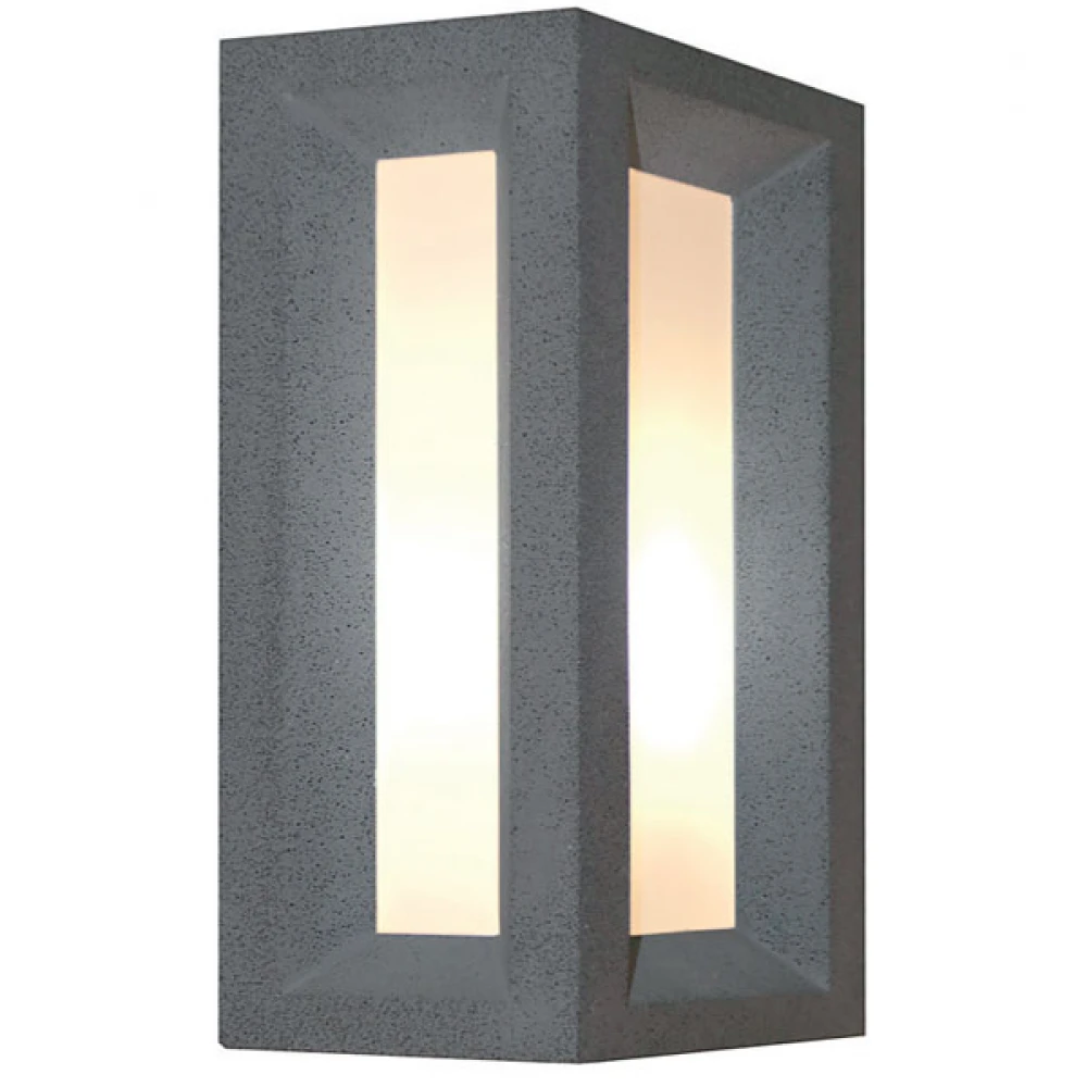 Κολωνάκι Εξωτερικού Χώρου Σε Λευκό ή Μαύρο Τσιμέντο 30cm 1x E27 IP65 OPHELIA - ACA