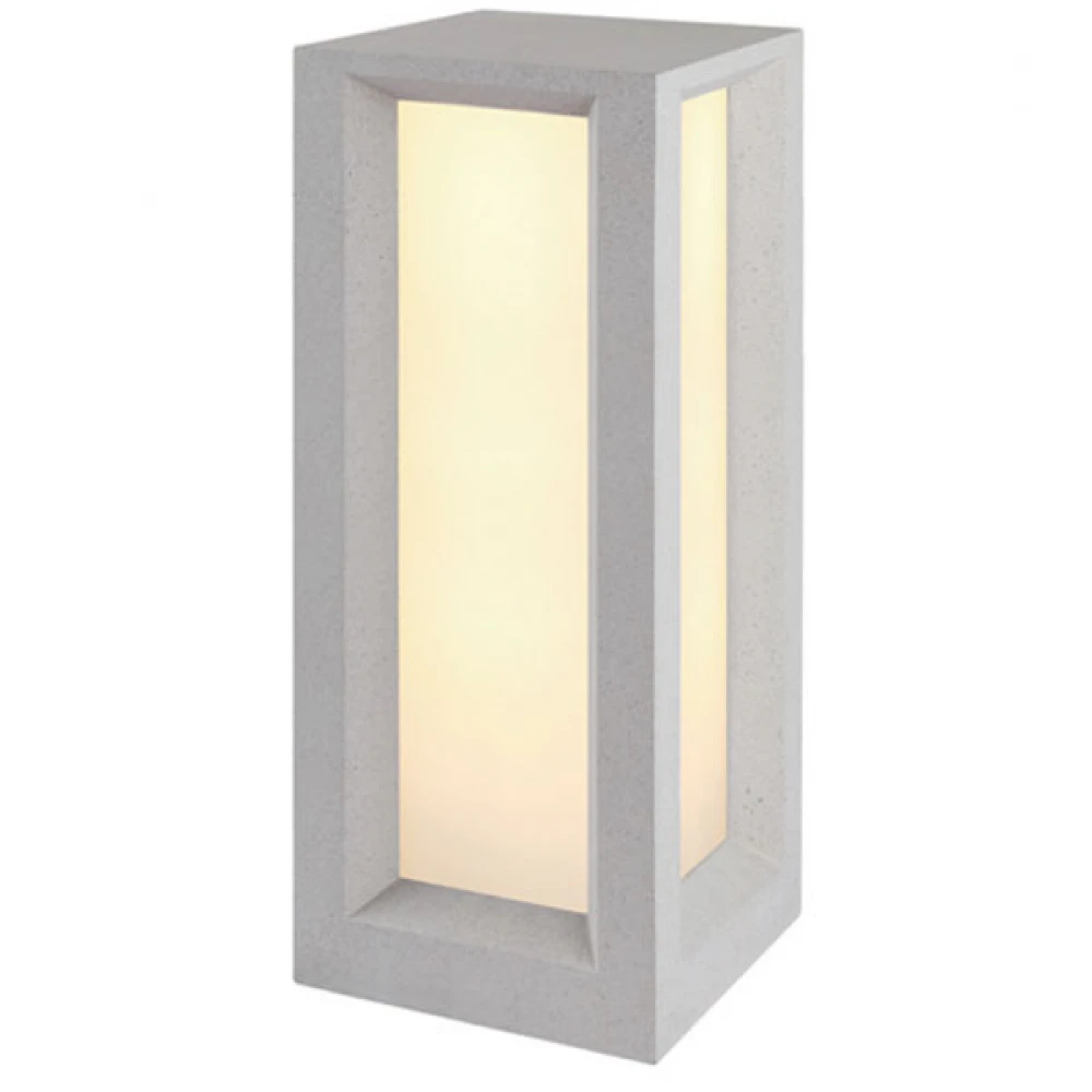 Κολωνάκι Εξωτερικού Χώρου Σε Λευκό ή Μαύρο Τσιμέντο Τρίφωτο 56cm 3x E27 IP65 OPHELIA - ACA