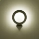 LED Edison Απλίκα Εξωτερικού Χώρου Σε Σκούρο Γκρι 8W IP54 RING - ACA