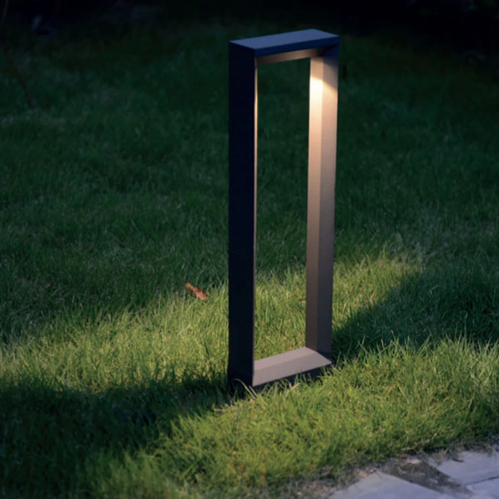 CREE LED Φωτιστικό Εξωτερικού Χώρου Κολωνάκι Σκούρο Γκρι 49.5cm 8W IP54 RIPI - ACA