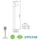 LED EPISTAR Κολωνάκι Εξωτερικού Χώρου Σε Σκούρο Γκρι 61,9cm 6W IP54 SIMORE - ACA - Τύπος LED: COB LM80&nbsp;( EPISTAR )Watt: 6WΤάση: 230V ACLumen: 400 LumenΜοίρες Φωτισμού: 100°Kelvin: 3000K Θερμό λευκόΔιαστάσεις: 120 x 77 x 619 mm&nbsp;&nbsp;