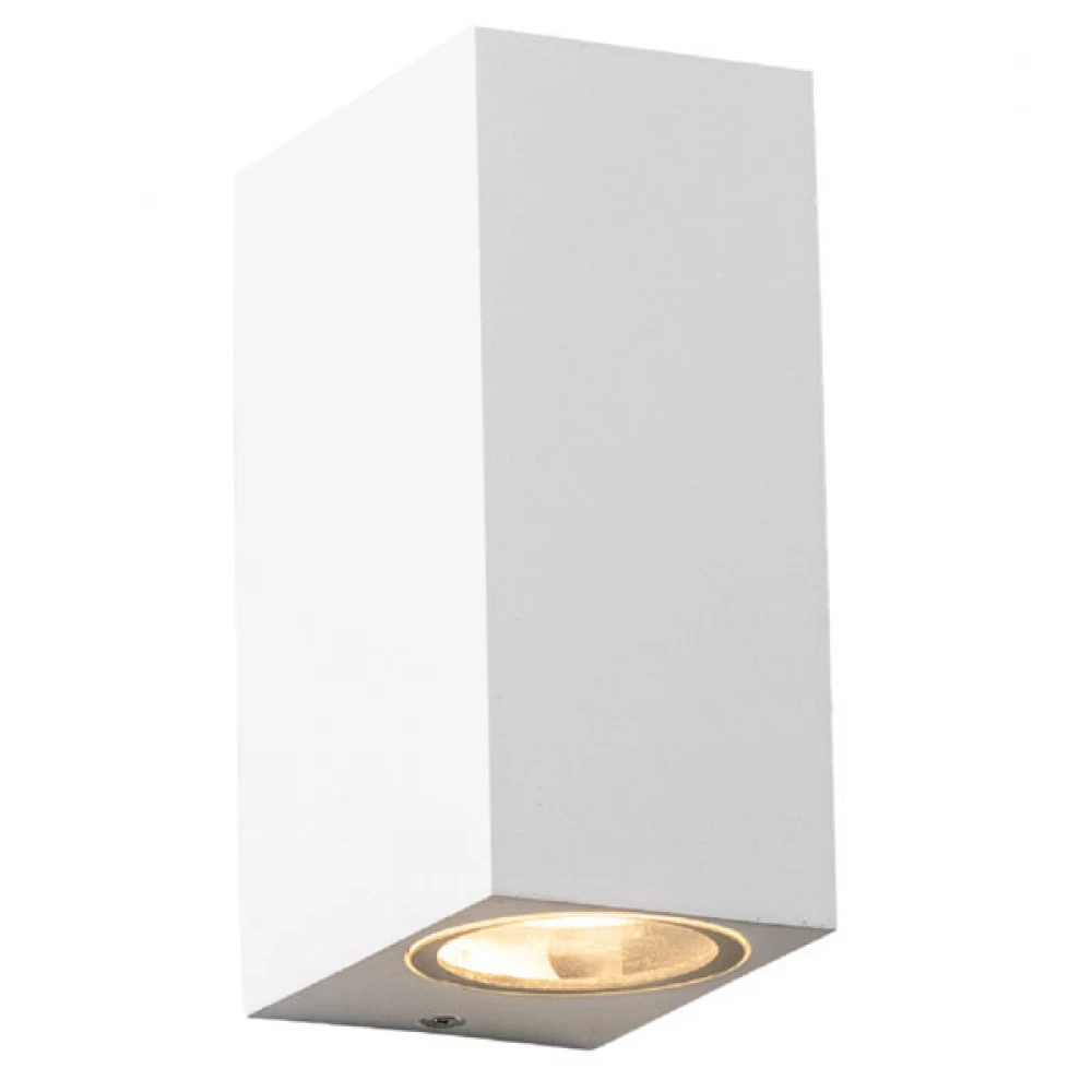 Απλίκα Σποτ Εξωτερικού Χώρου Σε Λευκό Up-Down 2x GU10 IP54 VITA - ACA