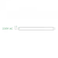 LED SMD T8 G13 9W 4000K 60CM 230V AC 900LM RA80 30000H 320° GLASS ACA