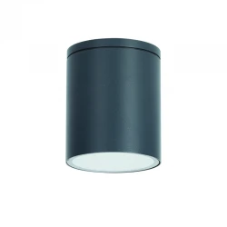 GU10 ROUND CEILING LUMINAIRE 230V AC DARK GREY IP65 GU10 MAX.35W ACA