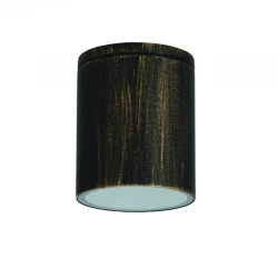 GU10  ROUND CEILING LUMINAIRE 230V AC GOLDEN BLACK IP65 GU10 MAX.35W ACA