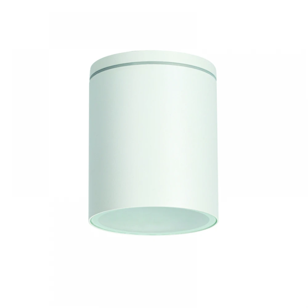 GU10 ROUND CEILING LUMINAIRE 230V AC MATT WHITE IP65 GU10 MAX.35W ACA