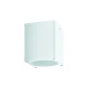 GU10 SQUARE CEILING LUMINAIRE 230V AC MATT WHITE IP65 GU10 MAX.35W ACA