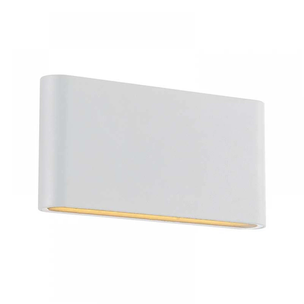 LED SMD WALL LUMINAIRE 11W 570LM 60° 230V AC 3.000K MATT WHITE CRI80 IP54 30.000HRS ACA