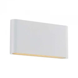 LED SMD WALL LUMINAIRE 11W 570LM 60° 230V AC 3.000K MATT WHITE CRI80 IP54 30.000HRS ACA