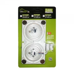 LED SMD MAGNET MODULE 24W 230V AC 2150LM 160° 6500K Ra80 - ACA