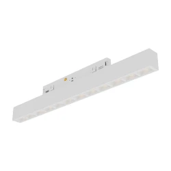 ΜΙΝΙ ΛΕΥΚΟ ΜΑΓΝΗΤΙΚΟ ΦΩΤΙΣΤΙΚΟ 24V DC 10W 4000K 500LM 36° RA90 5YRS L196ΜΜ ACA