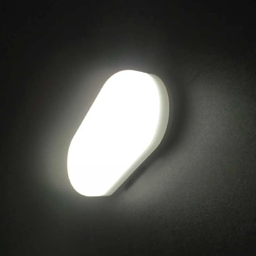 LED PC Φωτιστικό Τοίχου 230V AC IP66 12W 1070lm 4000K 180° Ra80 MINA - ACA