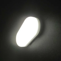 LED PC Φωτιστικό Τοίχου 230V AC IP66 12W 1110lm 6000K 180° Ra80 MINA - ACA