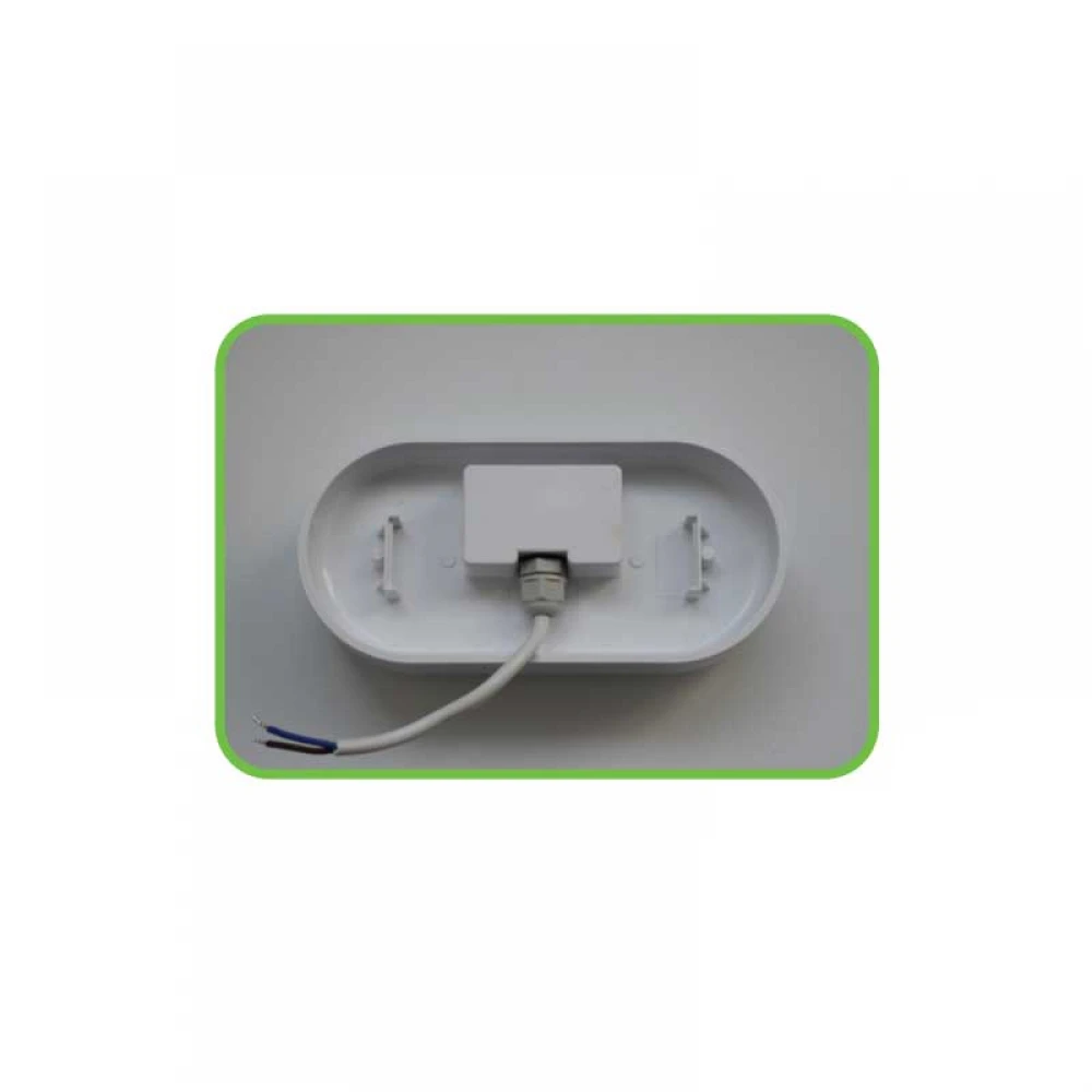 LED PC Φωτιστικό Τοίχου 230V AC IP66 12W 1070lm 4000K 180° Ra80 MINA - ACA