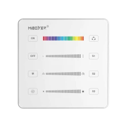 ΤΗΛΕΧΕΙΡΙΣΤΗΡΙΟ B6 SPI ΓΙΑ LED ΤΑΙΝΙΑ ACA A-B6-W ΛΕΥΚΟ IP20 MiLight