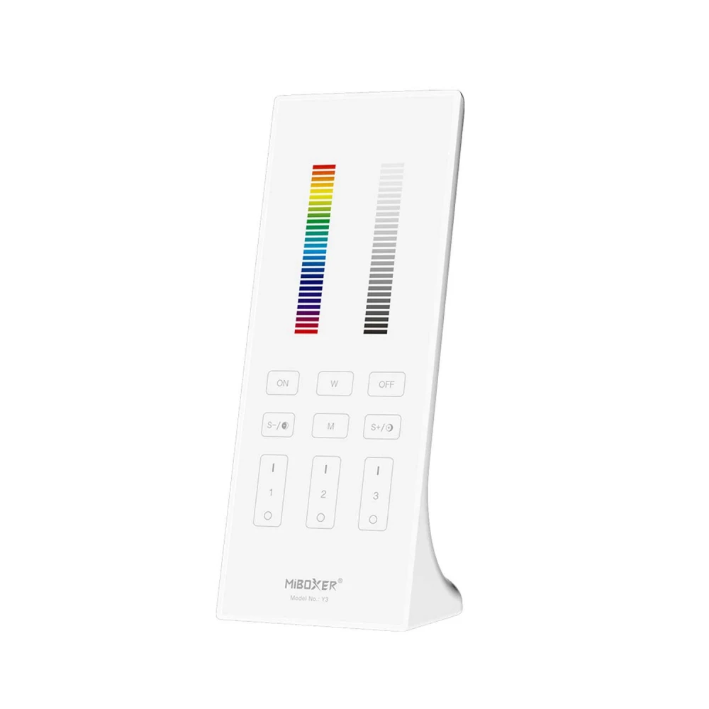 ΚΑΘΕΤΟ ΤΗΛΕΧΕΙΡΙΣΤΗΡΙΟ LED RGB+CCT 2.4GHZ ACA A-Y3-W ΛΕΥΚΟ IP20 MiLight