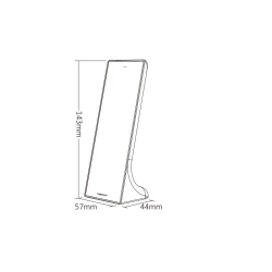ΚΑΘΕΤΟ ΤΗΛΕΧΕΙΡΙΣΤΗΡΙΟ LED RGB+CCT 2.4GHZ ACA A-Y3-W ΛΕΥΚΟ IP20 MiLight
