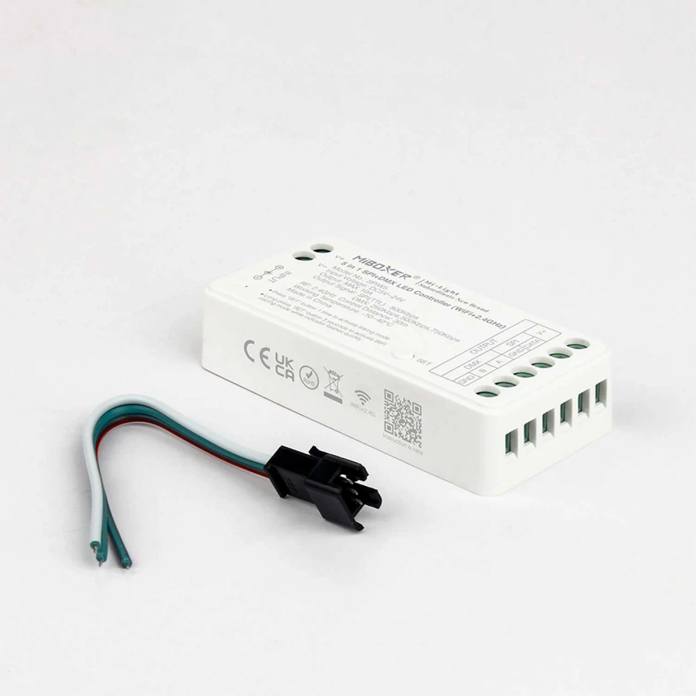 ΕΛΕΓΚΤΗΣ LED 5 ΣΕ 1 SPI DMX WIFI 2.4G ACA A-SPIW5 IP20 MiLight