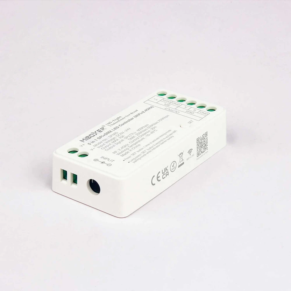 ΕΛΕΓΚΤΗΣ LED 5 ΣΕ 1 SPI DMX WIFI 2.4G ACA A-SPIW5 IP20 MiLight