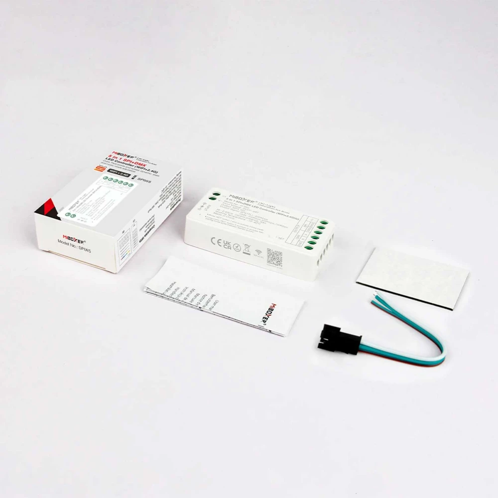 ΕΛΕΓΚΤΗΣ LED 5 ΣΕ 1 SPI DMX WIFI 2.4G ACA A-SPIW5 IP20 MiLight