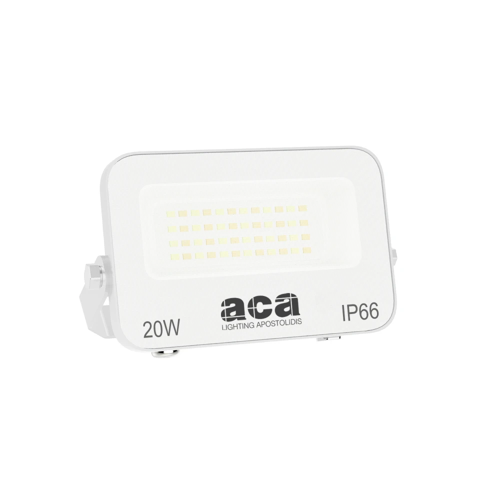 ΠΡΟΒΟΛΕΑΣ LED SMD ΛΕΥΚΟΣ  20W 3CCT 2000LM 185-265V RA>80 IP66 ACA