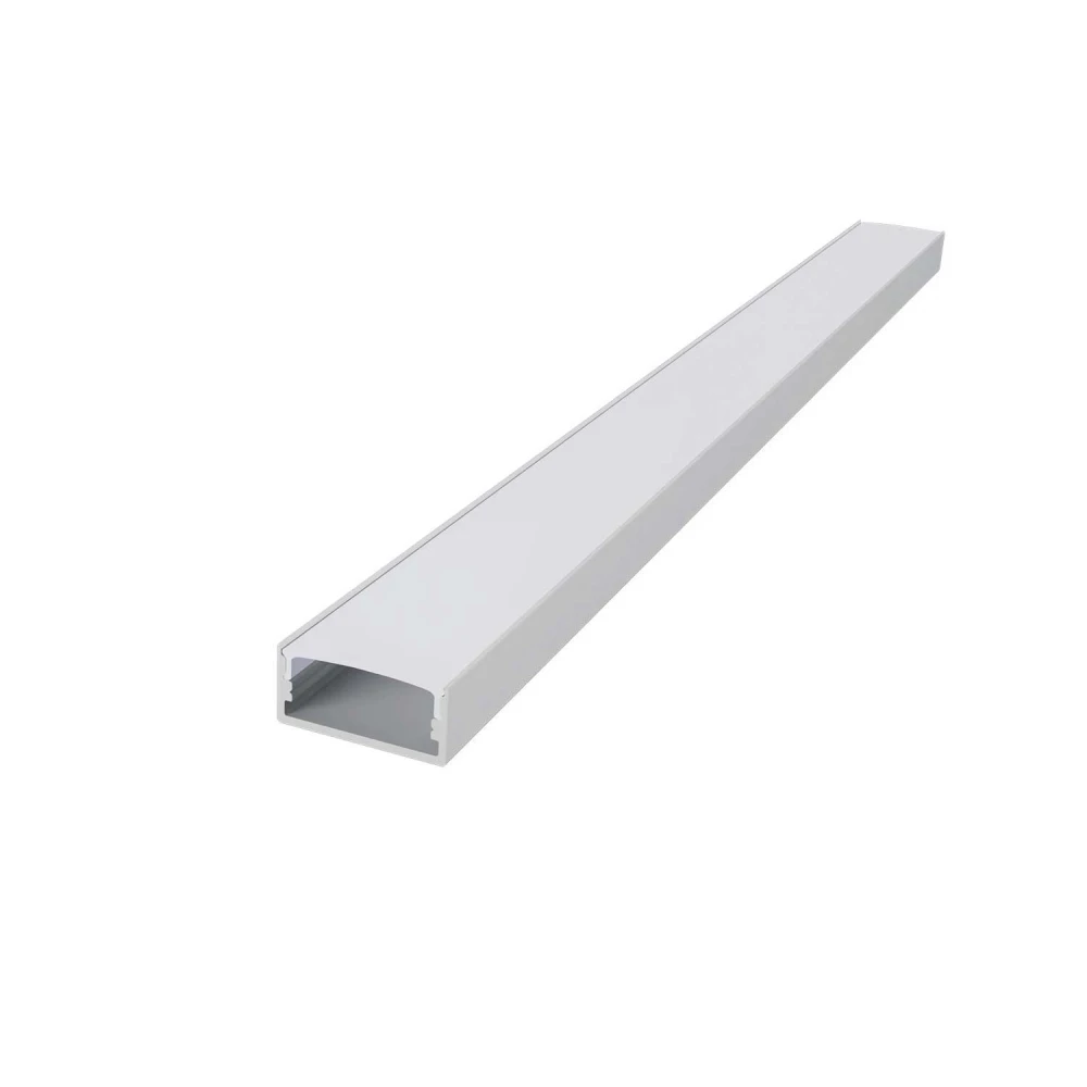 NORM ΠΡΟΦΙΛ ΑΛΟΥΜΙΝΙΟΥ ΛΕΥΚΟ ΜΕ ΟΠΑΛ ΚΑΛΛΥΜΑ 2m/pc ACA