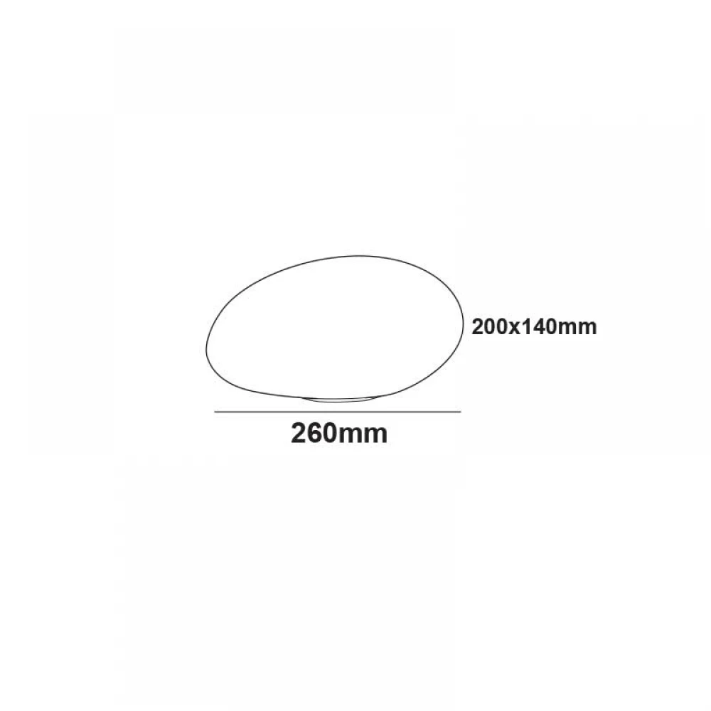 ΗΛΙΑΚΗ/ΕΠΑΝΑΦΟΡΤΙΖΟΜΕΝΗ RGBW LED ΠΕΤΡΑ 26*20*14cm IP54 LiFePO4 1800mAh ACA