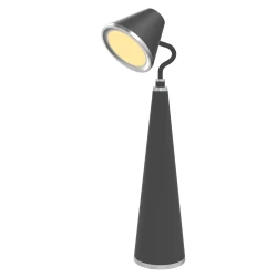 ΦΩΤΙΣΤΙΚΟ ΓΡΑΦΕΙΟΥ LED ACA BL1025LBK ΜΑΥΡΟ 6W 4000K 300LM