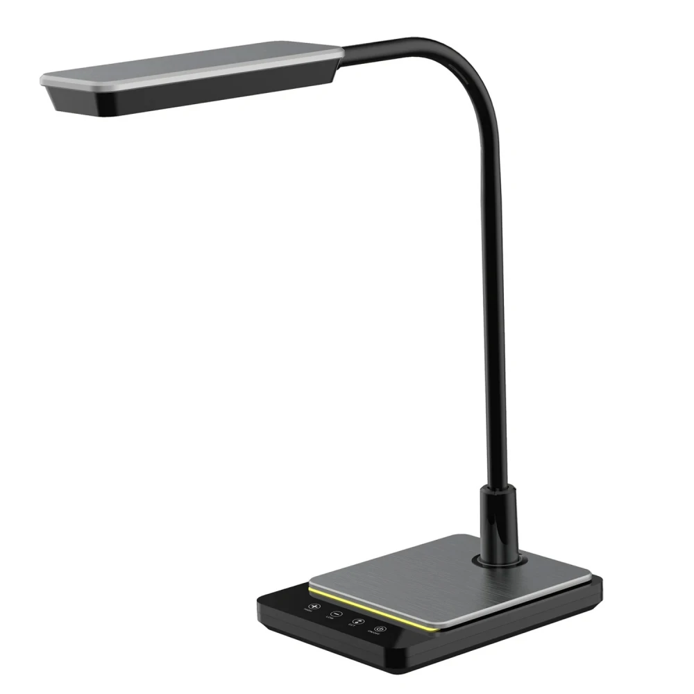 ΦΩΤΙΣΤΙΚΟ ΓΡΑΦΕΙΟΥ LED ACA BL1027BK ΜΑΥΡΟ 7W CCT 3000K/4000K/6000K 450LM