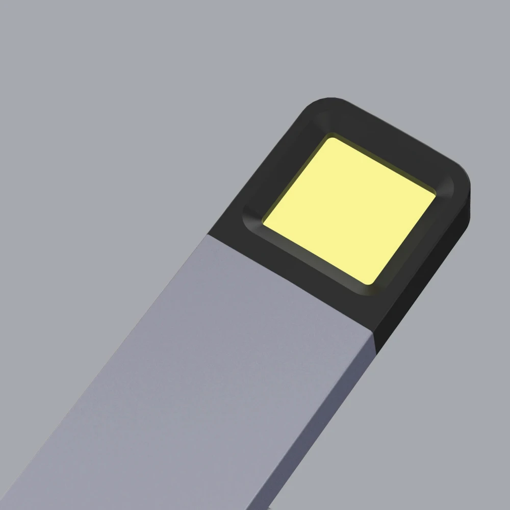 ΦΩΤΙΣΤΙΚΟ ΓΡΑΦΕΙΟΥ LED ACA BL1046ULG ΓΚΡΙ 8W CCT 3000K/3800K/5700K 300LM