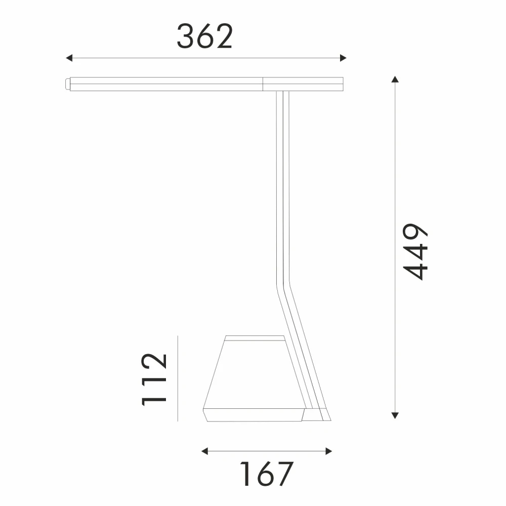 ΦΩΤΙΣΤΙΚΟ ΓΡΑΦΕΙΟΥ ΛΕΥΚΟ ΠΛΑΣΤΙΚΟ LED SMD  7W 450LM CCT 3000K-4300K-6000K IP20 ACA
