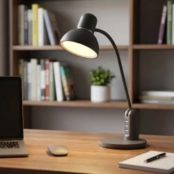 ΦΩΤΙΣΤΙΚΟ ΓΡΑΦΕΙΟΥ LED ACA BL1123BK ΜΑΥΡΟ 8W CCT 3000K/3800K/5700K 400LM