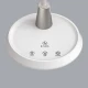 ΦΩΤΙΣΤΙΚΟ ΓΡΑΦΕΙΟΥ LED ACA BL1319LΒΚ ΜΑΥΡΟ 10W CCT 3000K/3800K/5700K 500LM