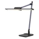 ΦΩΤΙΣΤΙΚΟ ΓΡΑΦΕΙΟΥ ΜΕ ΒΑΣΗ ΚΑΙ LCD ΕΝΔΕΙΞΗ ΩΡΑΣ - ΓΚΡΙ ΠΛΑΣΤΙΚΟ LED SMD  10W 600LM CCT 2700K-4000K-6500K IP20 ACA