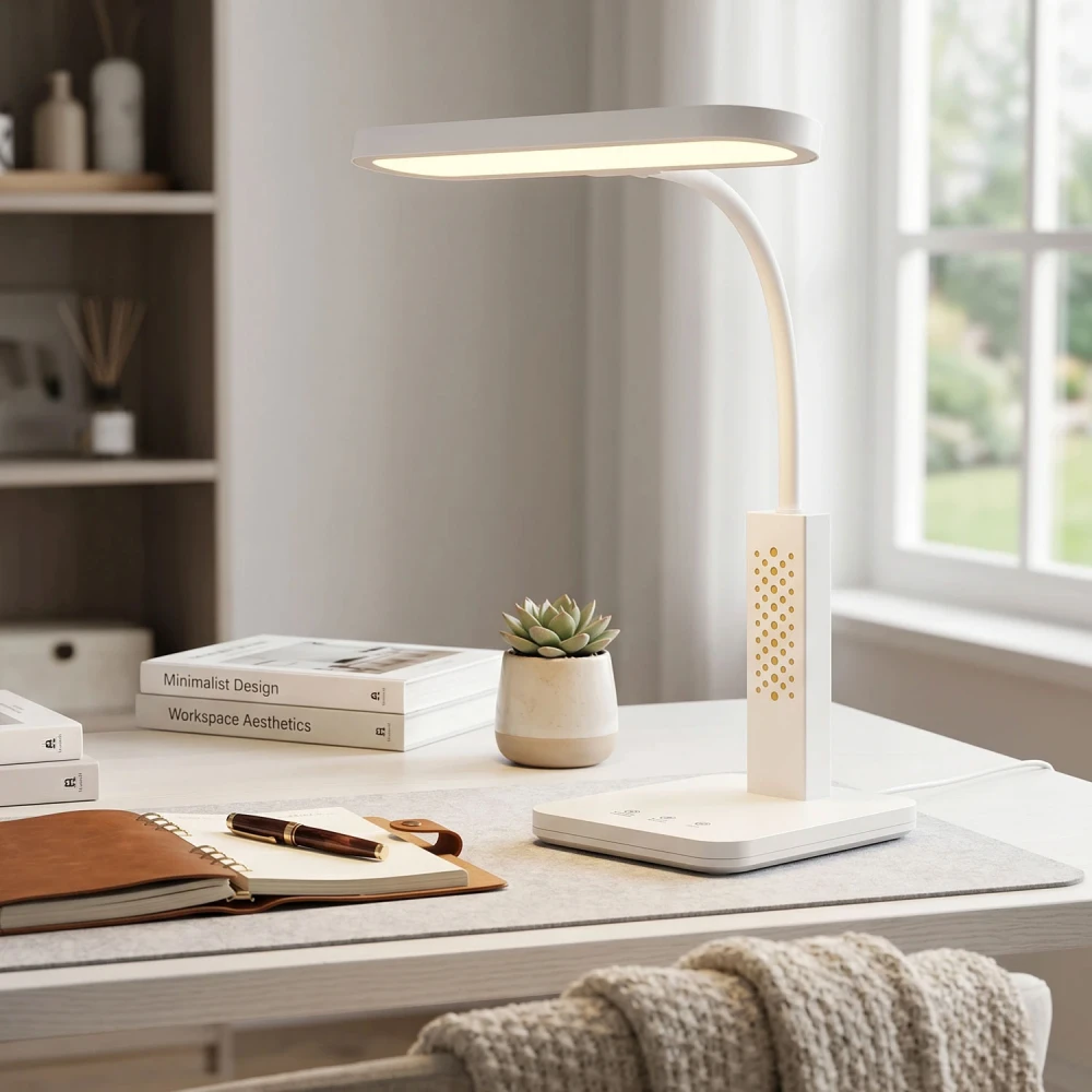 ΦΩΤΙΣΤΙΚΟ ΓΡΑΦΕΙΟΥ LED ACA BL1823WH ΛΕΥΚΟ 10W CCT 3000K/3800K/5700K 500LM