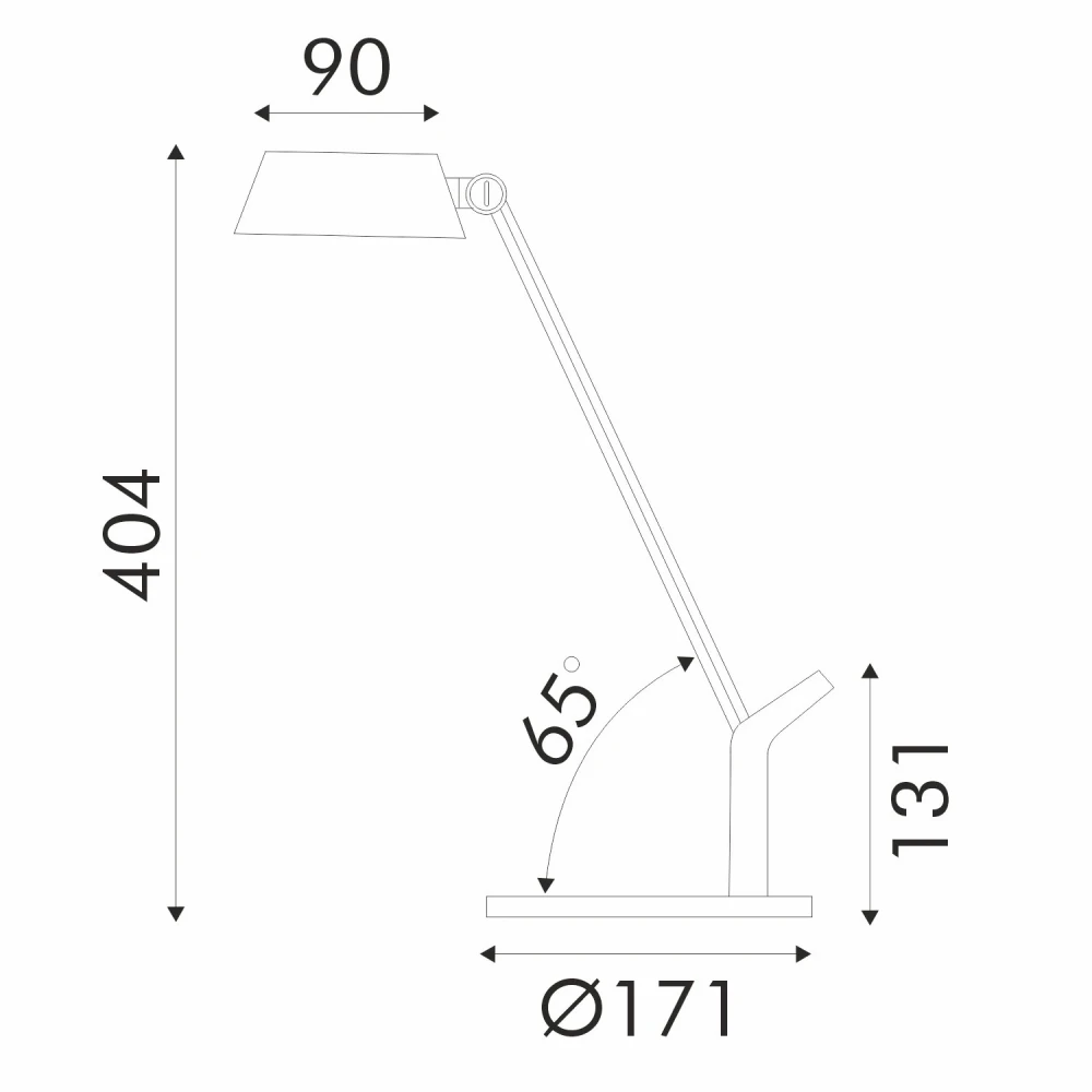 ΦΩΤΙΣΤΙΚΟ ΓΡΑΦΕΙΟΥ ΧΡΥΣΟ ΠΛΑΣΤΙΚΟ LED SMD  14W 400LM  CCT 3000K-4300K-6000K IP20 ACA