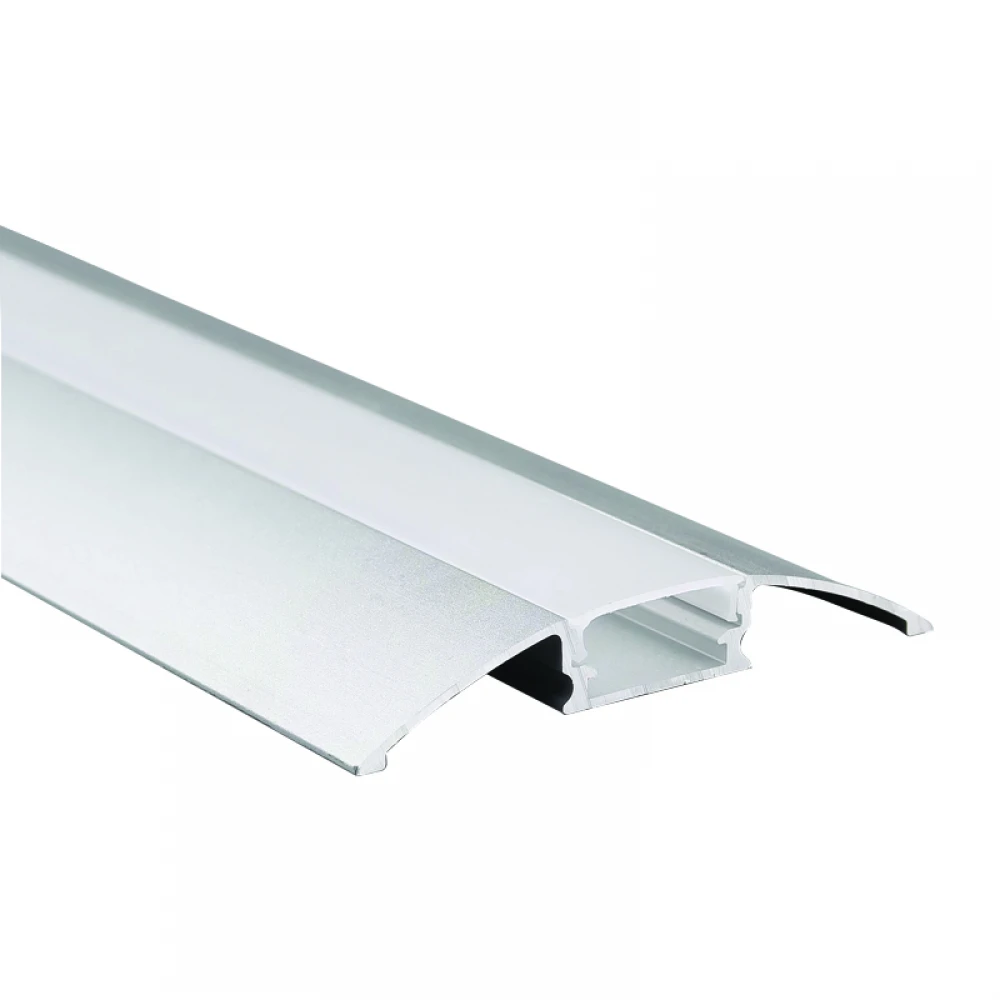 2WING ALUMINUM PROFILE WITH OPAL PC DIFFUSER 2m/pc ACA