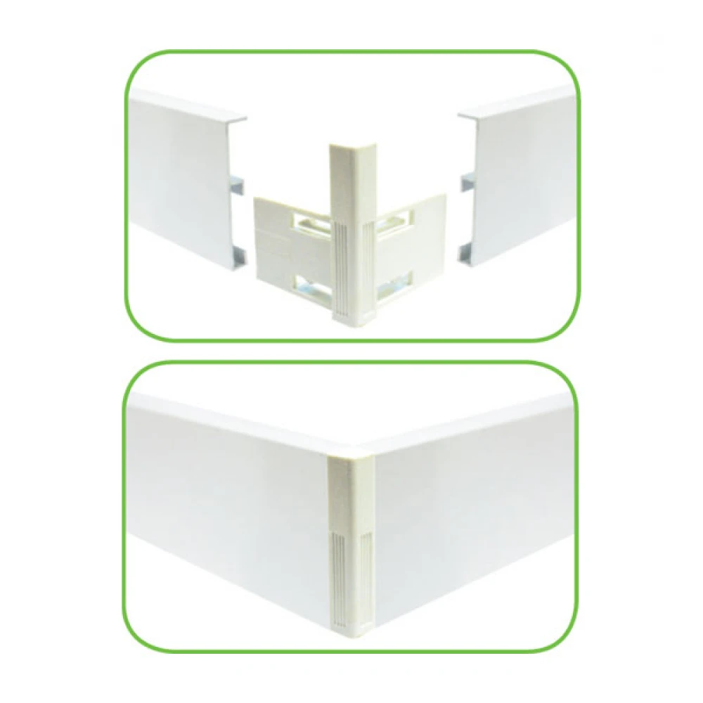 Πλαίσιο Για LED Panel Οροφής 30x120x4cm Από Φύλλο Αλουμινίου Χωρίς Βίδες - ACA