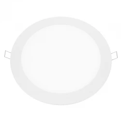 ΛΕΥΚΟ ΣΤΡΟΓΓΥΛΟ LED ΠΑΝΕΛ ΧΩΝΕΥΤΟ 18W 6500K 1800Lm Φ220mm 230V AC Ra80 ACA