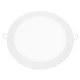 ΛΕΥΚΟ ΣΤΡΟΓΓΥΛΟ LED ΠΑΝΕΛ ΧΩΝΕΥΤΟ 18W 3000K 1700Lm Φ220mm 230V AC Ra80 ΑCA